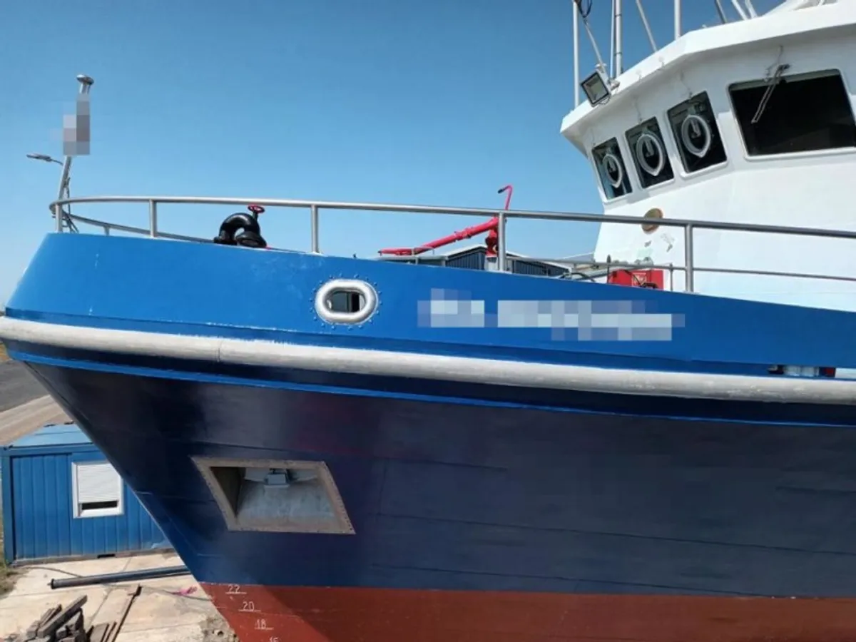 Landmålingsfartøj til salg