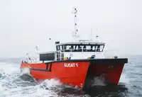 Wind farm service vessel til salg