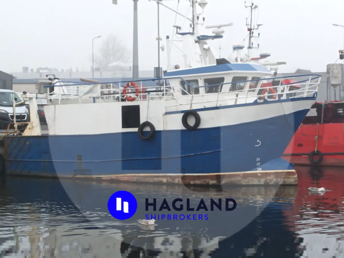 Levende fisketransportskib til salg