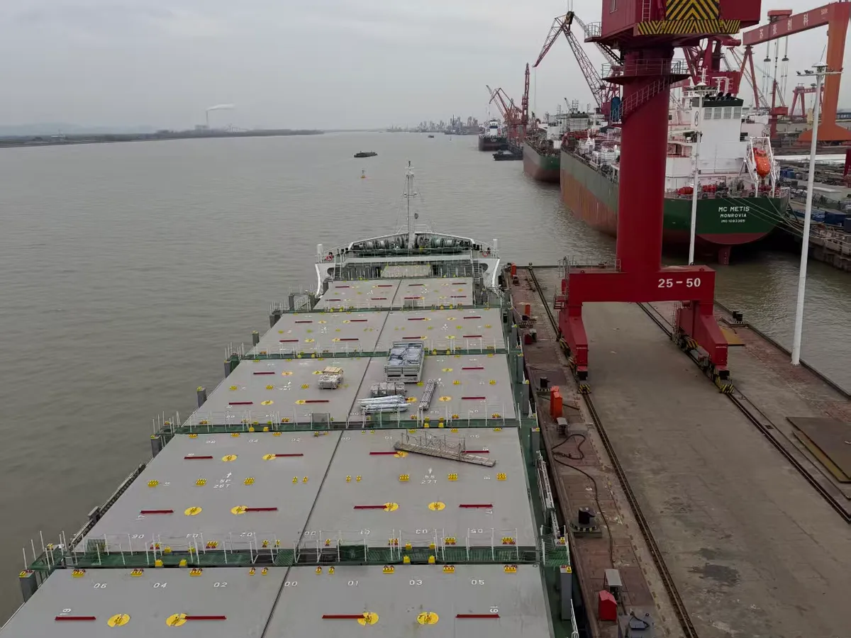 Containerskib til salg