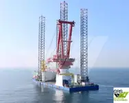 Mobil boreplatform til salg