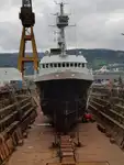 Containerskib til salg