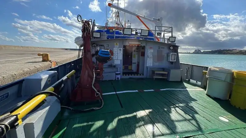 Besætningsbåd til salg