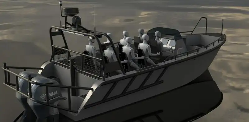 Patruljebåd til salg