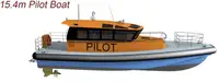 Pilotbåd til salg